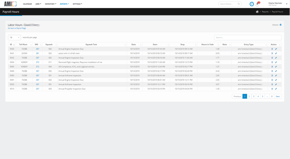 screenshot of AMI MX